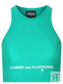 Топ с логотипом COMME DES FUCKDOWN фото 1