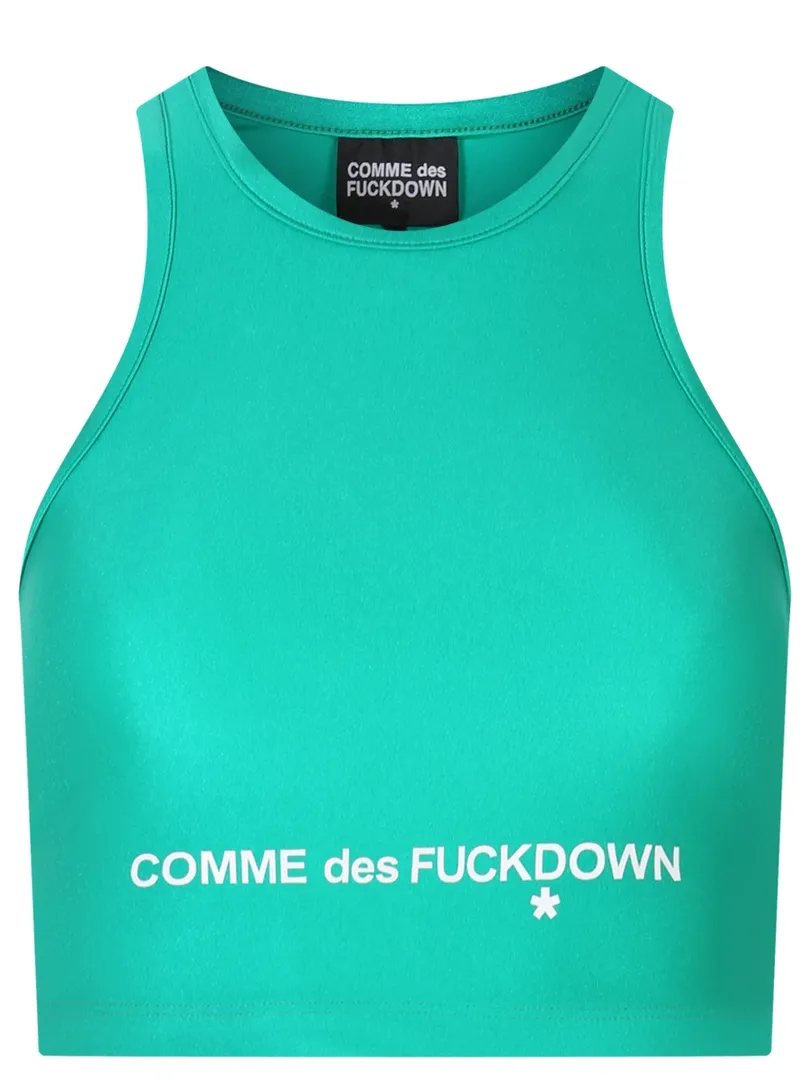 Топ с логотипом COMME DES FUCKDOWN фото 1