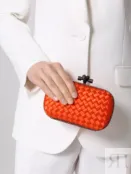 Клатч текстильный Knot BOTTEGA VENETA фото 2