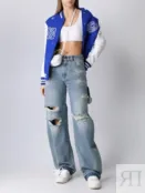 Бомбер комбинированный OFF-WHITE фото 2