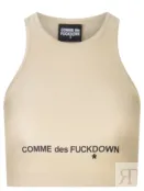 Топ с логотипом COMME DES FUCKDOWN фото 1