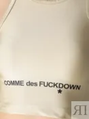 Топ с логотипом COMME DES FUCKDOWN фото 5