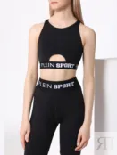 Топ с логотипом PLEIN SPORT фото 4
