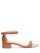 Босоножки кожаные Nudistjune STUART WEITZMAN фото 1