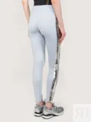 Трикотажные леггинсы PLEIN SPORT фото 3