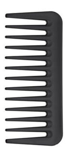 Гребень для волос Janeke Small Supercomb Black