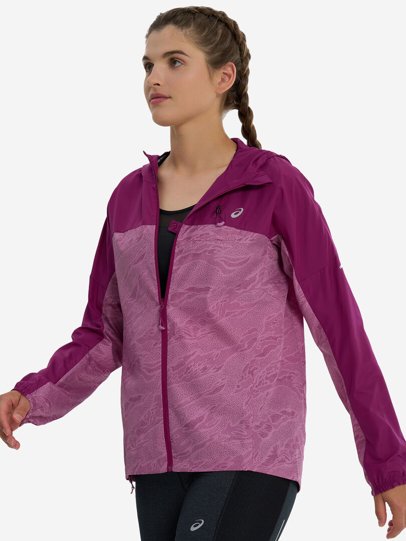 Ветровка женская ASICS Fujitrail Packable Windbreaker, Фиолетовый 2012C977ASC-500 фото 1