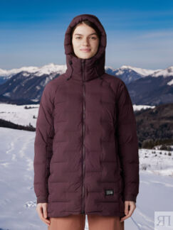 Пуховик женский Mountain Hardwear Stretchdown, Фиолетовый