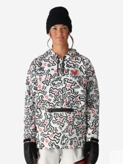 Анорак женский 686 Keith Haring, Белый