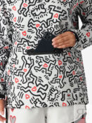 Анорак женский 686 Keith Haring, Белый M4WNCS306600-KHWT фото 4