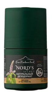 Шариковый дезодорант с маслом мелиссы Nord's Secret Melissa & Tea Tree Oil