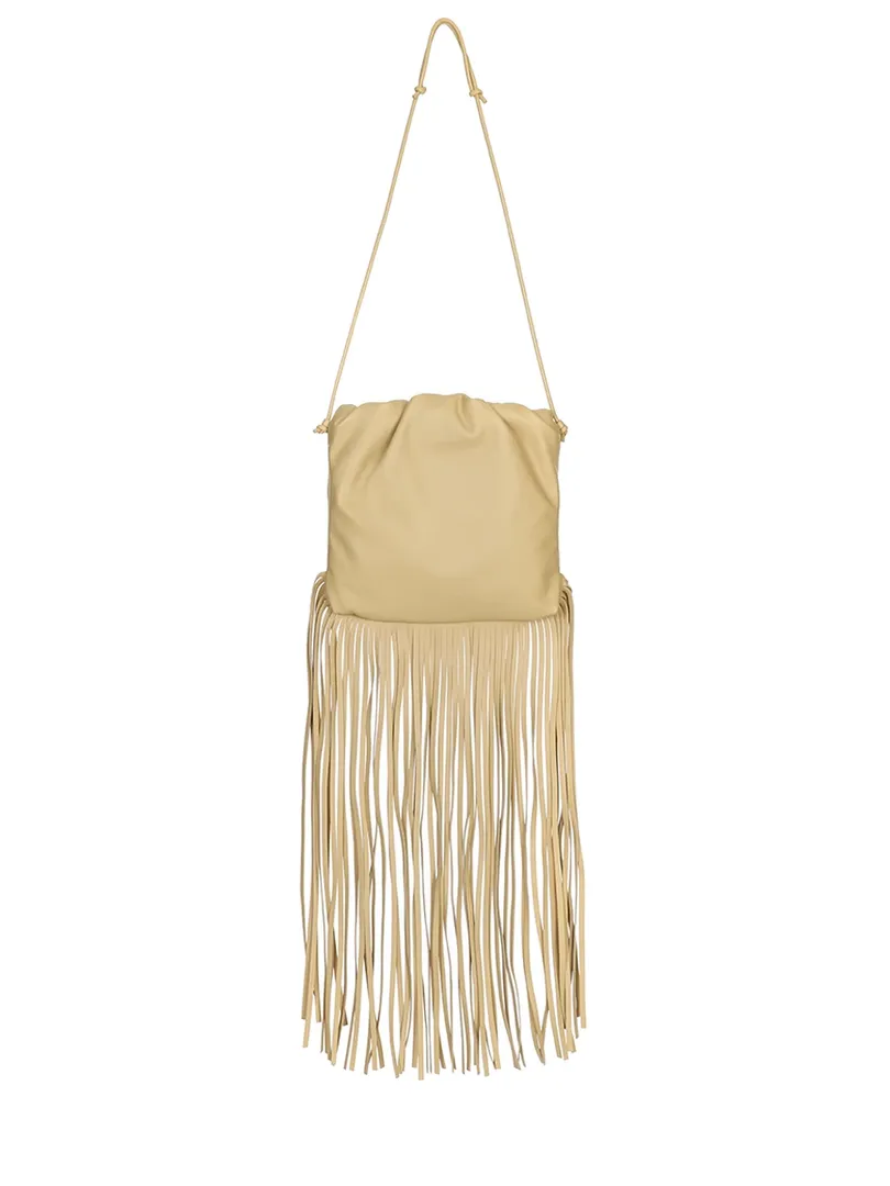 Сумка кожаная Fringe Pouch BOTTEGA VENETA фото 1