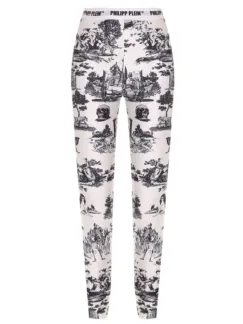 Леггинсы с принтом PHILIPP PLEIN