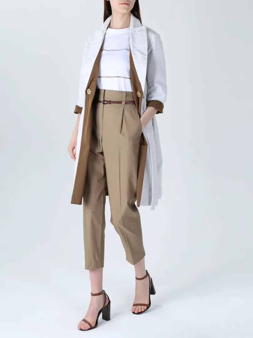 Двусторонний плащ BRUNELLO CUCINELLI