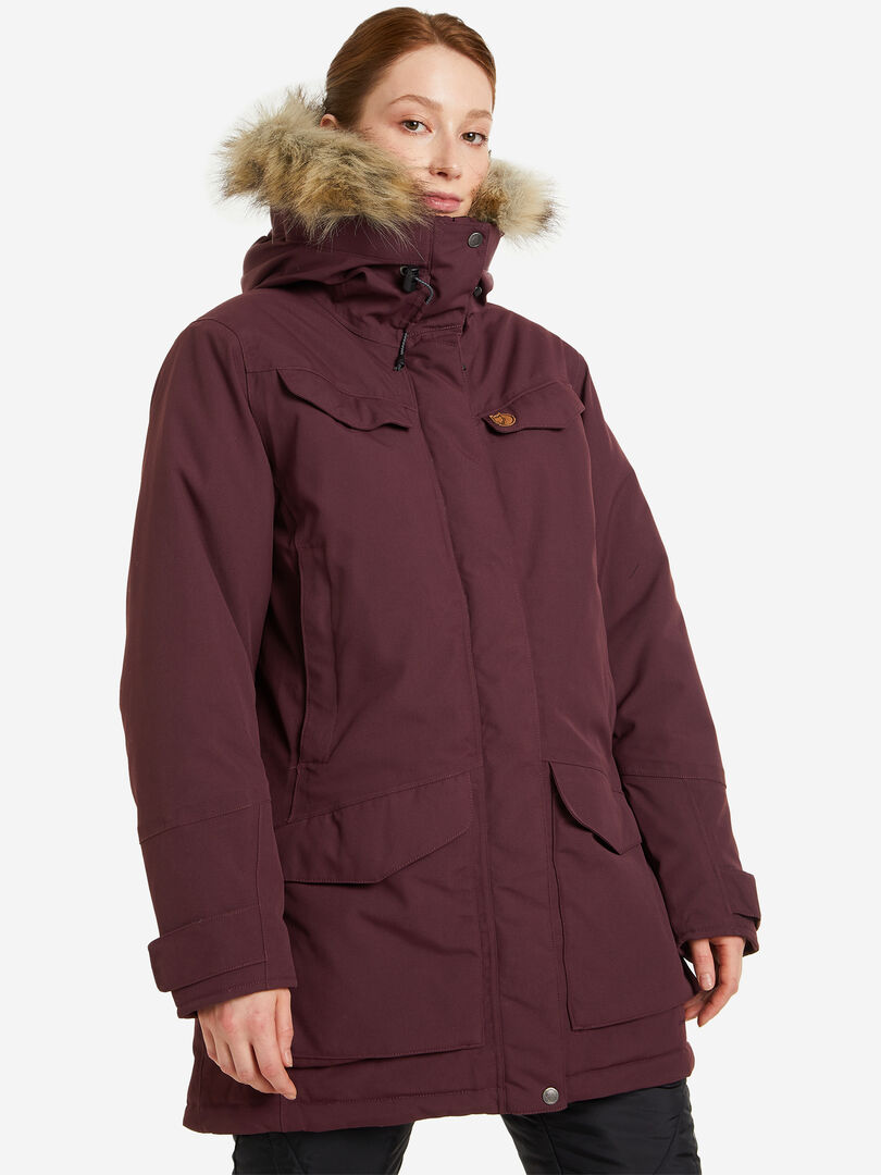 Куртка утепленная женская Fjallraven Nuuk, Красный 86369FJR-357 фото 1