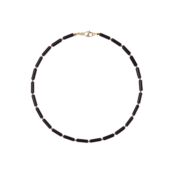 Колье Black Onyx Tube Necklace HOLLY JUNE фото 1