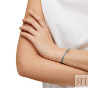 Браслет Tiny Eye Metallic Bracelet – Turquoise HERMINA ATHENS фото 2