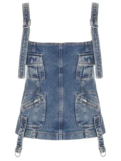 Топ джинсовый BLUMARINE