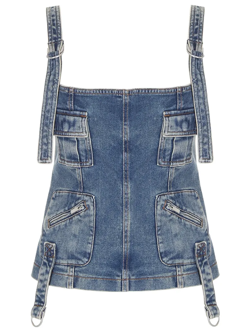 Топ джинсовый BLUMARINE фото 1