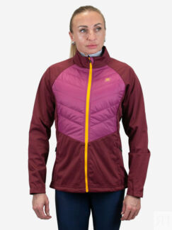 Куртка спортивная утепленная Noname Hybrid Jacket 24 WOS лыжная, Красный