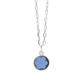 Колье Silver Forget-Me-Not Necklace – Blue MOONSWOON