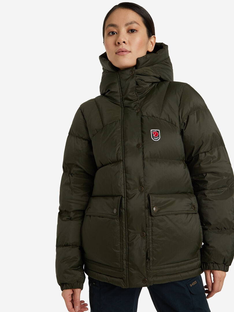 Пуховик женский Fjallraven Expedition Down Lite, Зеленый 89995FJR-662 фото 1