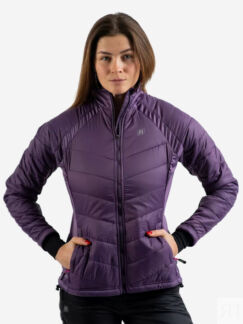 Куртка спортивная утепленная Noname Hybrid Jacket Warm 24 WOS лыжная, Фиоле