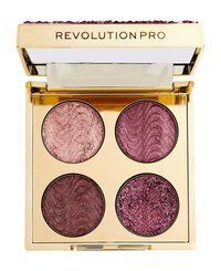 Палетка теней для век Revolution Pro Pink Topaz Crystal Eye Quad Palette