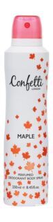 Парфюмированный дезодорант-спрей для тела Confetti London Maple Perfumed De