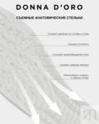 Полуботинки из натуральной кожи с перфорацией и застежкой на боковые молнии фото 2