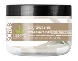 Сахарный скраб для тела без аромата Hempz Fragrance Free Herbal Sugar Scrub