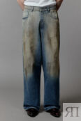 Джинсы широкие с эффектом dirty denim befree 4680704153118 фото 4