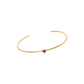 Браслет Tiny Heart Bracelet – Ruby VIVA LA VIKA