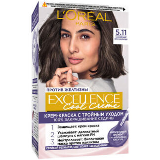 L'ORÉAL PARIS Стойкая крем-краска для волос Excellence Cool Creme