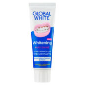 GLOBAL WHITE Отбеливающая зубная паста Whitening Max Shine LOB000101 фото 3