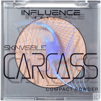 INFLUENCE BEAUTY Пудра SKINVISIBLE CARCASS компактная легкая