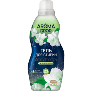 AROMA DROP Гель для стирки 2 в 1 Aromatherapy Жасмин и Ветивер 1000.0