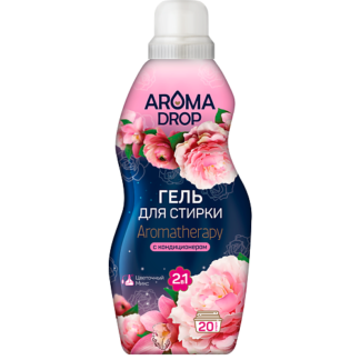 AROMA DROP Гель для стирки 2 в 1 Aromatherapy Цветочный микс 1000.0