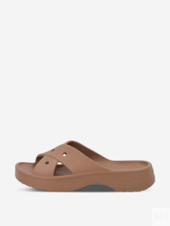 Сандалии женские Crocs Cl Womens Cross Strap, Коричневый