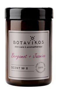 Аромасвеча Botavikos Natural Massage Aroma Candle Bergamot-Jasmine