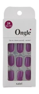 Набор самоклеящихся накладных ногтей Ongle Nail Tips Set Violet Wisdom