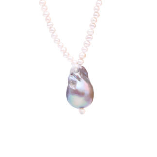 Колье Uttermost Pearl Necklace – Grey PEARLY CLOUD