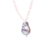 Колье Uttermost Pearl Necklace – Grey PEARLY CLOUD фото 1