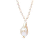 Колье Uttermost Pearl Necklace – White PEARLY CLOUD фото 1