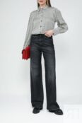Рубашка атласная с принтом Esprit Casual фото 2