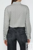 Рубашка атласная с принтом Esprit Casual фото 3