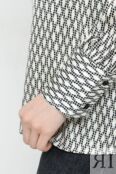 Рубашка атласная с принтом Esprit Casual фото 4
