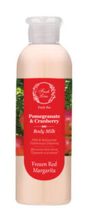 Молочко для тела с экстрактами граната и клюквы Fresh Line Pomegranate and