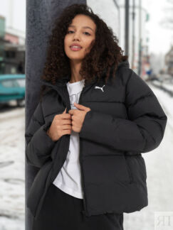 Куртка утепленная женская PUMA Poly Puffer, Черный