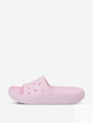 Шлепанцы женские Crocs Classic Slide v2, Розовый 209401C1G-6ZW фото 3